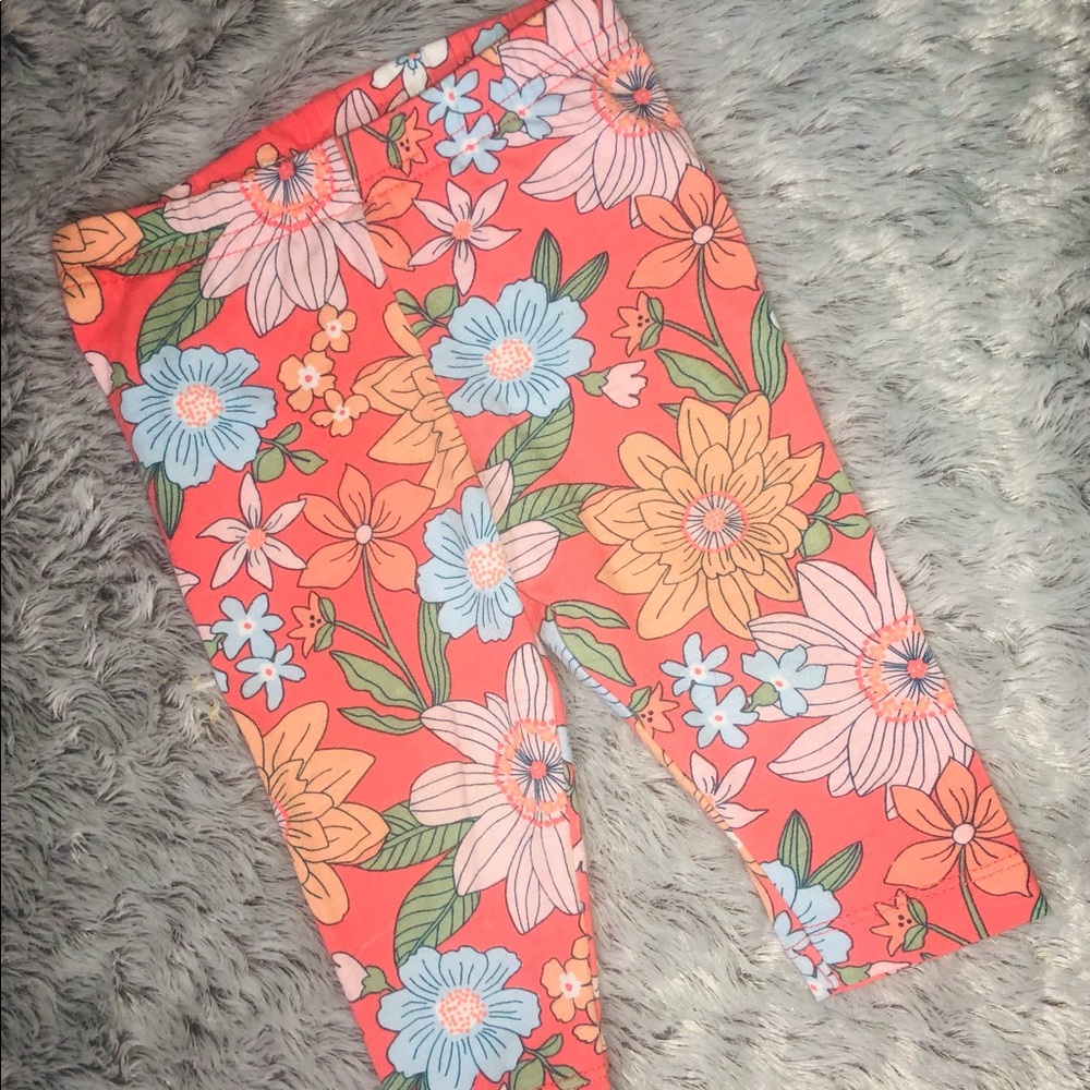 Floral leggings